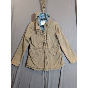 Carve Desing's Size S‎ Women's Coat Color Light Brown Long Sleeve